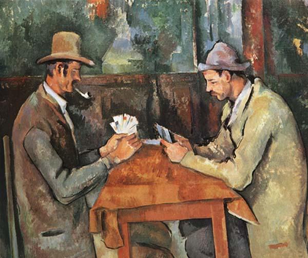 Paul Cezanne The Card Players oil painting picture